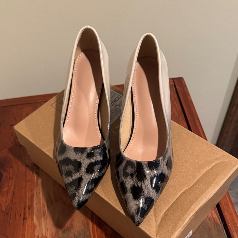 Leopard Print Women's Pumps